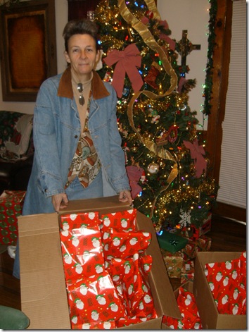 Holidays, homeless, goody bags