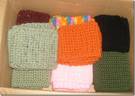 box of scarves